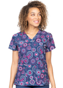 womens girl power pink printed top womens girl power pink printed top