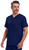 healing hands navy scrub top