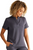 pewter scrub top