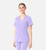 lavendar scrub top