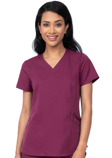 Stretchy Scrub Top, In-Stock Inventory