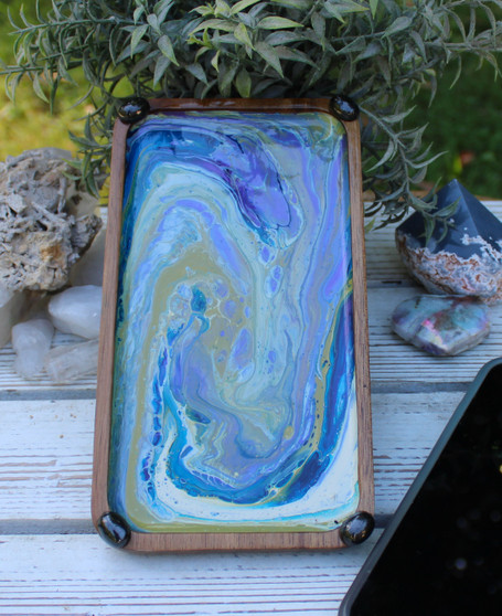 EMF Shield Neutralizer Cell Phone Holder with Shungite 7.5" x 4"