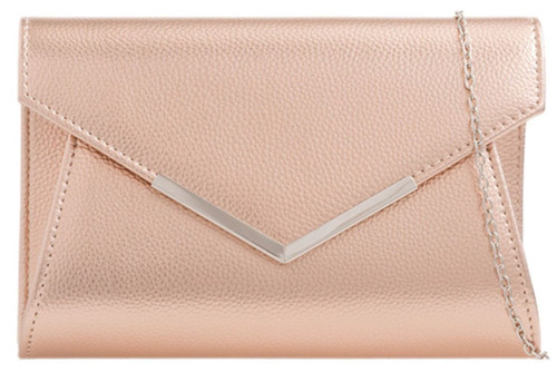 Metallic Metal Frame Clutch Bag