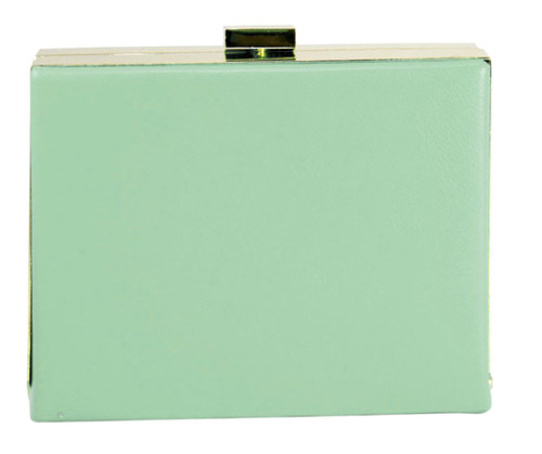 Neon Box Hard Case Clutch Bag  