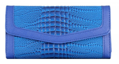 Womens Croc Purse Print Faux Leather Wallet Gift Fashion