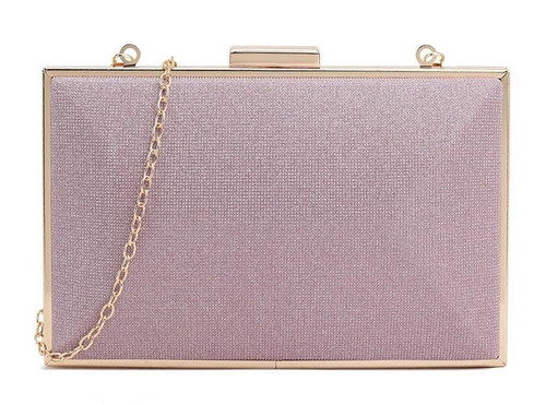 Womens Glitter Hard Case Clutch Bag (Style MD3310)