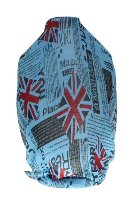 Womens Newspaper British Print Shawl