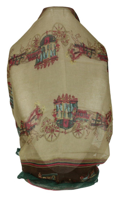 Womens Royal Carriage Scarf Queen Carriage British Vintage