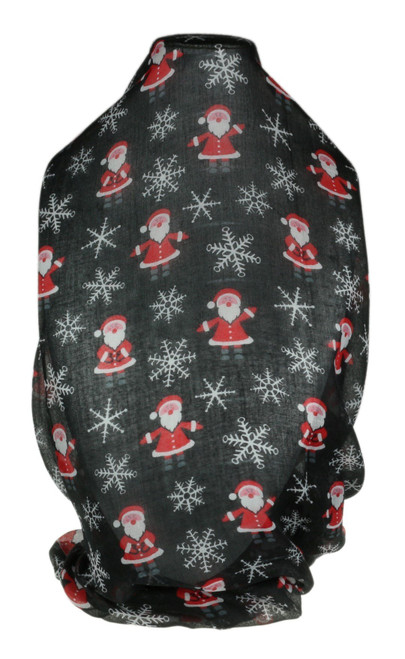 Womens Father Christmas Santa Print
