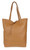 Open Top Genuine Leather Handbag