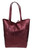 Open Top Genuine Leather Handbag