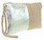 Two Tone Metallic Clutch Bag