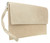 Plain Suede Clutch Bag