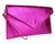 Womens Metallic Clutch