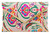 Baroque Flower Clutch Bag