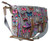 Butterfly Print Cross Body Satchel Bag