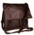 Double Pocket Italian Leather Messenger Bag