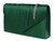 Satin Pleated Clutch Bag