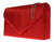 Satin Pleated Clutch Bag