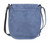 Oval Flap Genuine Suede Shoulder Bag