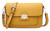 Womens Push Lock Plain Shoulder Bag