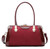 Womens Glossy Trim Shoulder Bag