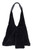 Womens Italian Genuine Suede V Shape Small Top Handle Bag