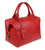 Womens Genuine Leather Plain Side Circle Hobo Handbag