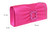 Womens Satin Pleated Clutch Bag