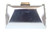 Womens Faux Leather Plain Compact Evening Bag