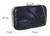 Womens Satin Pleated Knot Evening Bag