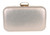 Womens Satin Pleated Knot Evening Bag