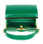 Girly Handbags Patent Faux Leather Clutch Bag with Top Handle