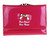 Womens Patent Faux Leather Mini Purse Bow Friends Gift Wallet Clasp