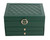 Womens Faux Leather 2 Trays Jewellery Box