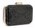 Womens Sequin Beaded Clutch Bag Hard Case Chain Strap Weddings