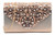 Womens Quilted Faux Leather Clutch Bag Wedding Party Purse Medium