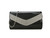 Womens Rhinestone Patent Leather Envelope Clutch Wedding Party