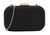 Womens Faux Suede Two Tone Clutch Bag