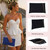 Plain Suede Clutch Bag (Style L683)