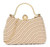 Womens Beaded Diamante Clutch Bag