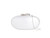 Womens Crystal Oval Evening Clutch Bag Chain Strap Party Events
