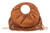 Womens Faux Suede Boho Fringe Round Bag Circle Top Handle Purse