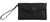Womens Faux Leather Plain Envelope Wristlet Clutch Bag