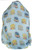 Womens Comic Owls Print Scarf Owls Multicolour Trees Print