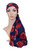 Girly Handbags Women's Vintage Poppies Print Scarf