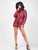 Faux Fur Hood Padded Jacket