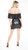 Zip Colour Block Skirt