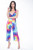 Multi Splash Print Jumpsuit
