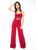 Cut Out Knot Jumpsuit